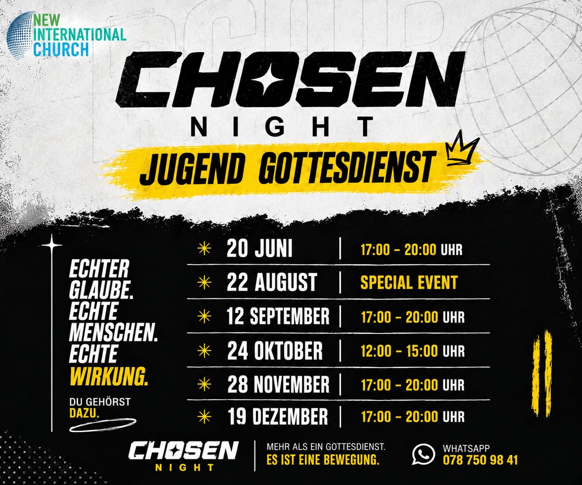 chosen night 1